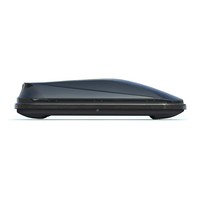 Boîte de toit de voiture universelle 550L, boîte de rangement de toit de voiture mince