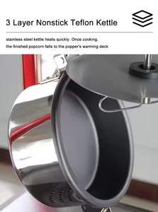 Çok fonksiyonlu pratik ticari patlamış mısır makinesi verimli otomatik ısıtma patlamış mısır otomat - Product Image 5