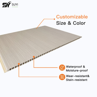 Panneaux muraux SPC modernes, imperméables, ignifuges, antistatiques et anti-moisissures pour salles de bain, foyers, hôpitaux, hôtels - Installation facile, sur mesure