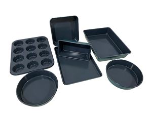 OKAY - <span class=keywords><strong>Molde</strong></span> Rectangular Grande <span class=keywords><strong>para</strong></span> Pan, <span class=keywords><strong>de</strong></span> Acero al Carbono Multicapa con Revestimiento Cerámico, Ecológico, <span class=keywords><strong>de</strong></span> 0.7 mm, 23.1x12.8x7 cm - Product Image 6