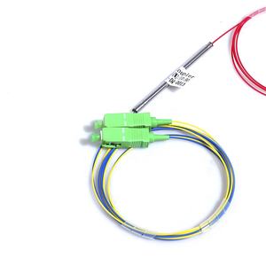 Acoplador de Fibra Óptica FBT de Tubo de Acero 1*2 APT 1310/1490/1550 50/50, Conector SC/APC, Divisor para FTTH y Telecomunicaciones - Product Image 2