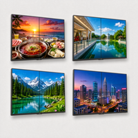 Écran Mural Vidéo LCD 55 65 0.88mm 1.8mm 3.5mm pour Sol 2K4K UHD 3*3/4*4 – Affichage Commercial pour Halls, Salles de Contrôle et Diffusion Publicitaire