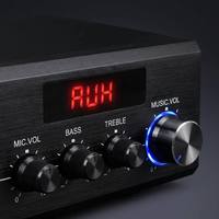 Amplificateur de puissance intégré mini USB-40C 40W avec Bluetooth USB 110V pour système de sonorisation, musique de fond, mixeur audio stéréo