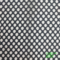 Tissu en maille tricotée fluorescente 100 % polyester léger 90-95 g/m² pour sacs de mariage et sacs à jouets