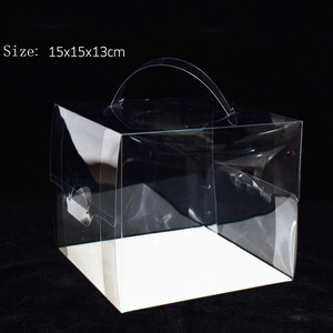 Bán Hot Gấp Sinh Thái Thân Thiện Acetate Rõ Ràng Bánh Kẹo Sô Cô La <span class=keywords><strong>PVC</strong></span> Hộp Trong Suốt Với Xử Lý - Product Image 4