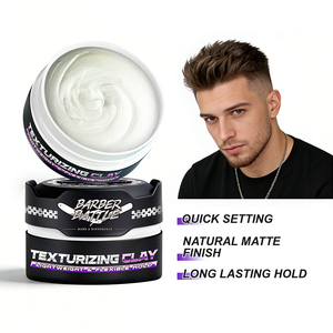 BARBERBATTLE CPNP GMPC COA MSDS Texture Boost Volume & Texture Tenue Forte Argile Coiffante pour Hommes Cheveux Marque Privée - Product Image 5