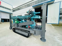 Machine de forage de puits d'eau mobile fiable MAX 400m