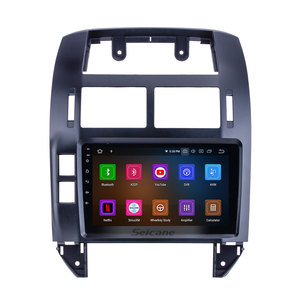 Radio estéreo para coche Android 11,0 de 9 "para <span class=keywords><strong>VW</strong></span> Volkswagen POLO Touareg <span class=keywords><strong>T5</strong></span> 2004-2011 navegación GPS con pantalla táctil con Carplay DAB + - Product Image 1