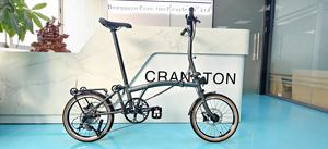 Bicicleta plegable CRANSTON D9k TRI-plegable de 16 pulgadas y 9 velocidades, frenos de disco hidráulicos, bicicleta plegable de alta calidad con marco de acero de molibdeno - Product Image 4
