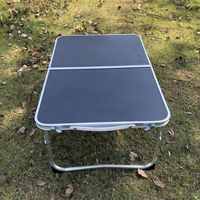 Mini table pliante portable moderne Table basse extérieure en alliage d'aluminium pour salle à manger cuisine camping utilisation application sauvage