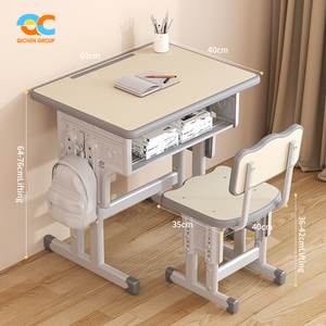Số Lượng Lớn Bán Buôn Phòng Ngủ Hiện Đại Nghiên Cứu Bàn Và Ghế Đặt Chiều Cao Có Thể Điều Chỉnh Nghiên Cứu Bàn Cho 6 Năm Tuổi Thấp Moq Thiết Kế Hiện Đại Bàn - Product Image 2