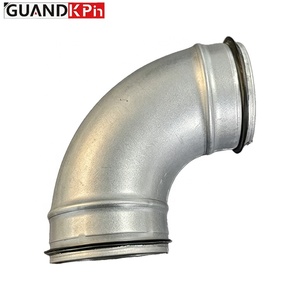 Conduit d'aération en spirale métallique galvanisé de haute qualité pour les systèmes HRV, MVHR et FTX - Product Image 3