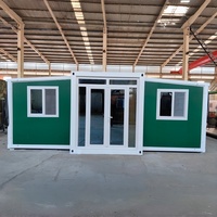Casa Contenedor Expandible de Despliegue Rápido, Edificio Modular para Campamentos de Construcción, Vivienda Temporal y Oficina en Obra
