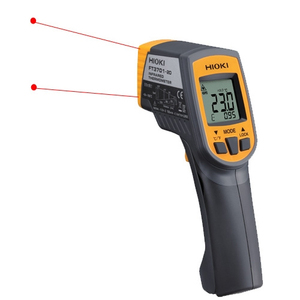 Thermomètre infrarouge portable HIOKI FT3700-20 d'origine japonaise pour mesure rapide de la température ponctuelle - Product Image 1