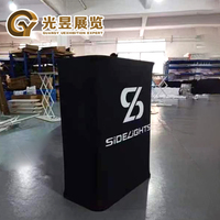 Comptoir portatif Offre Spéciale d'affichage à LED pour le salon commercial et l'exposition Table de réception escamotable pliable pour annoncer des événements