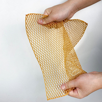 FF3438 chiffon de nettoyage de vaisselle en maille de cuisine filet à récurer polyvalent chiffon à vaisselle résistant et anti-rayures chiffons à vaisselle en fil