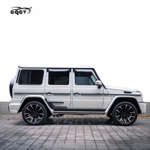 Pare-choc avant et arrière pour Mercedes, nouveau kit de carrosserie abs, style WD, Mercedes Benz classe <span class=keywords><strong>G</strong></span> W463, large évasé, pour G500 G55 - Product Image 3