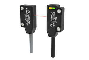 LANBAO NPN PNP NO NC 24vdc PSWS-TC50 luminoso indicatore LED visibile a 360 ° sensore fotoelettrico ultrasottile - Product Image 4