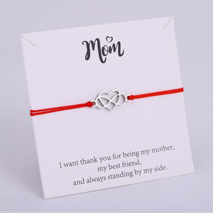 กำไลมือแพทย์พยาบาลโยคะรูปหัวใจโอมโอห์มทำจากสเตนเลสสตีล18K สีทอง Hamsa - Product Image 3