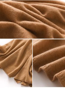 Wholesale Cashmere <strong>Wool</strong> Blend Scarf Unisex Solid Color Warm Knitted Shawl Winter Luxury <strong>Wrap</strong> - Product Image 3
