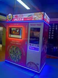 ตู้จำหน่ายพิซซ่าอัตโนมัติเต็มรูปแบบ พร้อมเตาอบคู่ หน้าจอสัมผัส ภาษาสเปนและภาษาอังกฤษ คุณภาพดี - Product Image 3