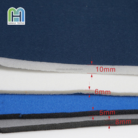 Matériaux d'orthèse amortissants en mousse de polyuréthane (PU) avec doublure intérieure en tissu tricot pour support de genouillère