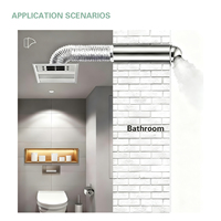 Capot de cheminée en acier inoxydable 304 extra épais, résistant au vent, pour hotte aspirante extérieure, conduit d'évacuation mural