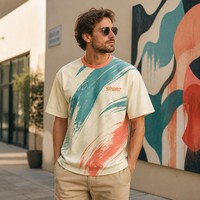 Maillot de football personnalisé à motifs aquarelle par sublimation, tenue d'équipe artistique, fabricant OEM
