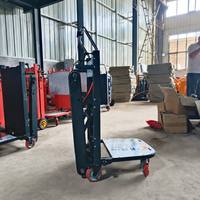 Chariot à main électrique robuste pour monter les escaliers avec batterie 48V 12AH pour la livraison d'appareils électroménagers