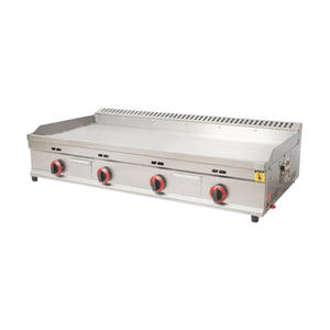 Grill a Gas stile estensione commerciale tre Gas Grill piatto Hotel ristorante attrezzature da cucina - Product Image 5