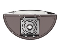 Luminaire mural LED industriel WP33Q AC120-227V 25W avec télécommande, variateur d'intensité, cellule photoélectrique, IP65, 95 CRI, aluminium, extérieur, commercial