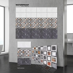 Carreaux Muraux en Porcelaine Émaillée Vintage 300x600mm 30x60cm Brillant Pierre Gaufrée Brique Céramique Mat Intérieur Sol Salle de Bain Moderne - Product Image 2