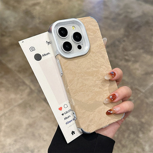เคสโทรศัพท์มือถือลายหินอ่อน TPU PU หนังเทียมแบบใหม่สำหรับ iPhone 16 17 18 Pro Max และ iPhone 15 14 13 Pro - Product Image 4