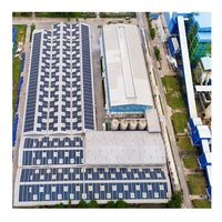 Système de montage de panneaux solaires sur rail miniature pour toiture métallique commerciale/résidentielle ANGELS SOLAR