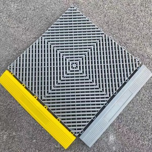 Commercial Grade Interlocking Garage Floor System Anti Slip Noise Reduction Quick Installation for Auto Detailing - Product Image 2