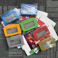 Cartouche de jeu rétro Pokemoned Blue Red Silver Gold Crystal NTSC Version USA pour console N64 Nintend 64