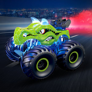 Voiture de course RC 2,4 GHz, châssis de véhicule télécommandé, monster truck RC haute vitesse <span class=keywords><strong>4x4</strong></span>, voiture jouet pour adultes - Product Image 5
