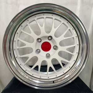 Jantes forgées personnalisées blanches et polies à rebord profond pour voitures particulières, 2/3 pièces, 5x112 5x120 5x114.3 5x130 pour Porsche BMW Audi - Product Image 1