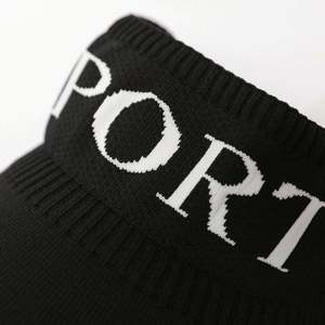 Casquette de sport d'extérieur décontractée et respirante pour femme, avec visière en tricot à lettres, vente chaude directe usine pour l'été - Product Image 4