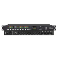 Processeur audio numérique professionnel DP48XS 4 entrées 8 sorties Drive Rack Processeur de gestion de haut-parleurs