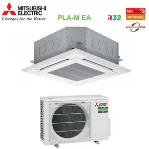 Aire acondicionado Mitsubishi Electric Cassette Power Inverter 90x90 4 vías 18000 Btu + Wi-Fi de 12/2/2/1/2/12/12 - Product Image 2