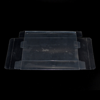 Boîte de protection transparente pour jeux SNES et N64, étui de protection en plastique PET pour jeux CIB