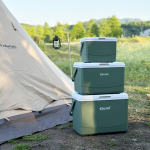 3L 5L 9L 16L Bốn kích thước di động lạnh cách điện nhựa Ice <span class=keywords><strong>Cooler</strong></span> hộp bia có thể làm mát cho ngoài trời - Product Image 5