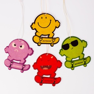 Rafraîchisseur d'air de <span class=keywords><strong>voiture</strong></span> suspendu en papier cellulosique personnalisé, découpé à l'emporte-pièce de formes exclusives pour le logo de votre marque - Product Image 4