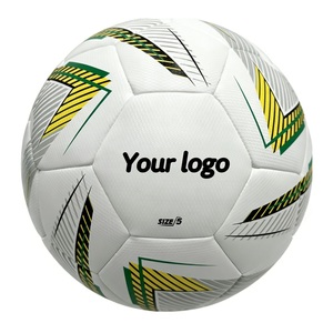 ลูกฟุตบอลเย็บด้วยเครื่องจักร ขนาด 5 สีแฟชั่น ผลิตในเวียดนาม วัสดุ TPU แบบกำหนดเอง เหมาะสำหรับเป็นของขวัญหรือของแจก - Product Image 1