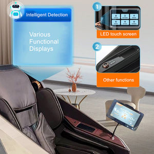 Poltrona massaggiante 3D AI Smart Health Care Shiatsu compressione dell'aria Full <span class=keywords><strong>Body</strong></span> a gravità Zero divano per il tempo libero altoparlante Bluetooth - Product Image 5