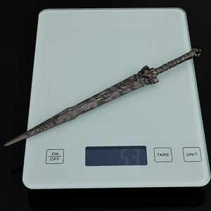 Espada <span class=keywords><strong>Inmortal</strong></span> Huang Tian Di Daluo, 22 cm, Totalmente Metálica, Arma de Fantasía, Artesanía, Objeto Coleccionable, Artefacto Xianxia - Product Image 3
