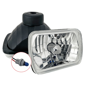 Phare carré vintage 6x7 pouces pour voiture, modèle SY6052A-T10, halogène entièrement scellé, Plug & Play 12V 55W pour Hilux Hiace et anciennes pick-up - Product Image 1