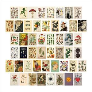 50 Pièces 4x6 Pouces Cartes Papier Impression Art Photos Affiche Mur <span class=keywords><strong>Collage</strong></span> Kit Avec Photos Esthétiques - Product Image 2
