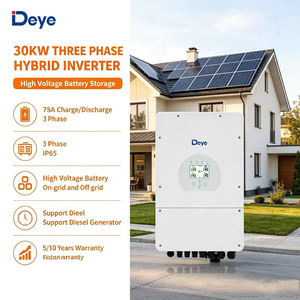 Convertisseur <span class=keywords><strong>solaire</strong></span> hybride <span class=keywords><strong>triphasé</strong></span> haute tension 25-30 kW IP65, prend en charge la couplage CA pour la mise en place postérieure dans les systèmes de stockage <span class=keywords><strong>solaire</strong></span>-batterie - Product Image 1